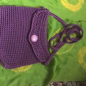 Beautiful handmade crocheted purse